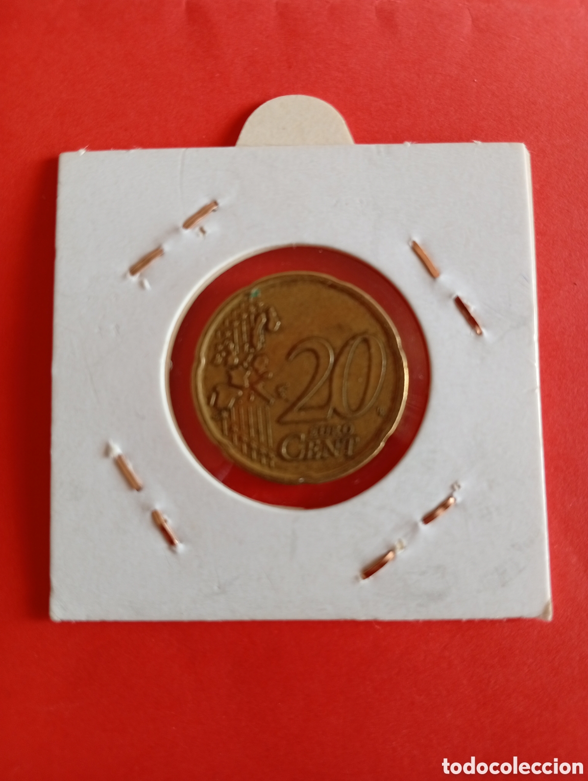 Euros: Moneda 20 c&eacute;ntimos a&ntilde;o 1999 - Foto 2