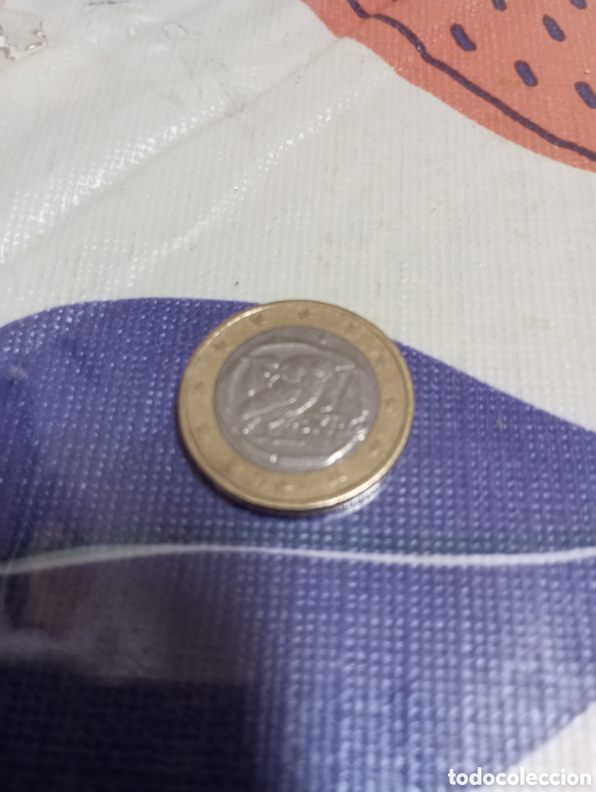 Euros: B&uacute;ho Grecia a&ntilde;o 2002 1&euro; - Foto 1