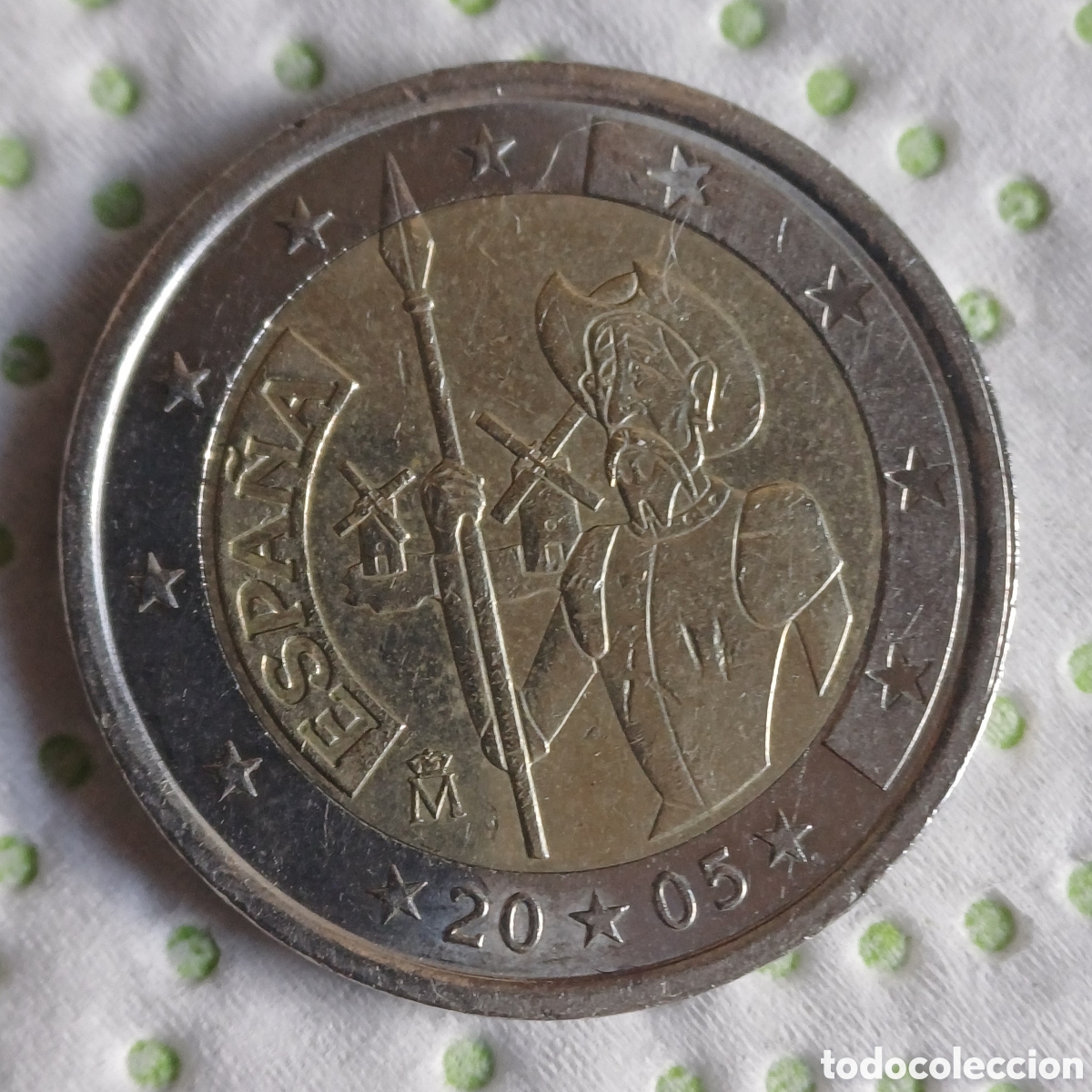 Euros: Moneda 2&euro; Espa&ntilde;a &rdquo; Quijote&rdquo; de 2005 - Foto 5