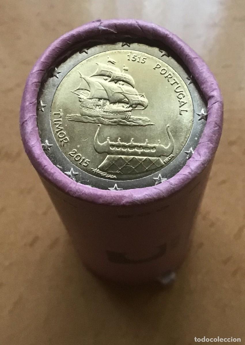 Euros: 2 euros conmemorativos de Portugal. 500 Aniversario Timor . A&ntilde;o 2015. Sin circular