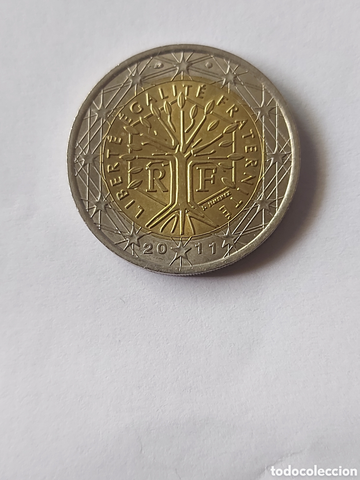 Euros: MONEDA FRANCIA 2 EURO A&Ntilde;O 2011 - Foto 1
