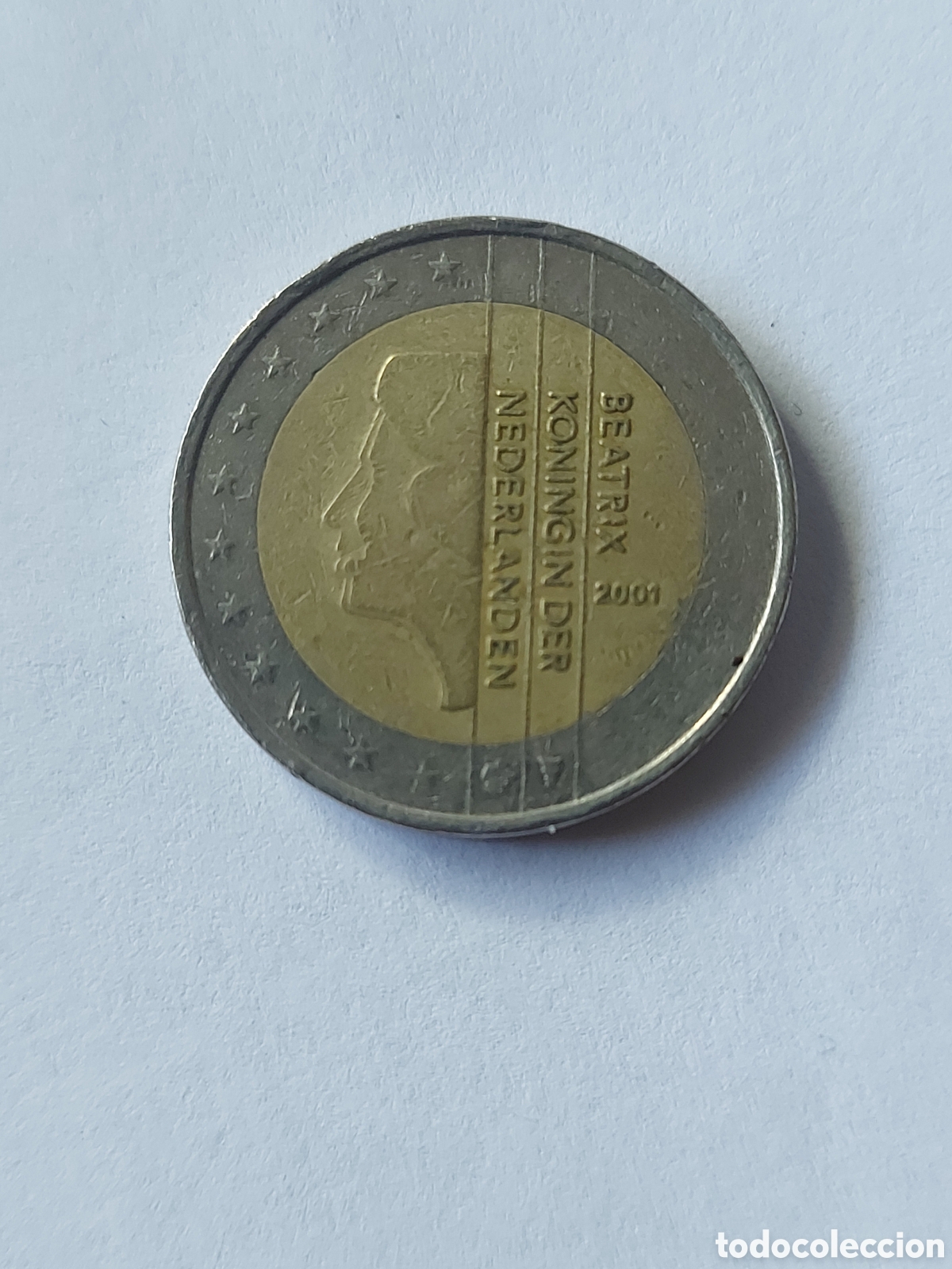 Euros: MONEDA HOLANDA 2 EURO A&Ntilde;O 2001 - Foto 1