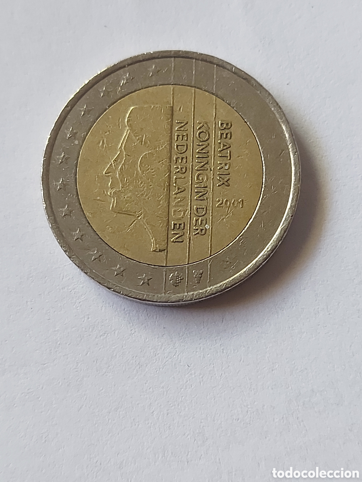 Euros: MONEDA HOLANDA 2 EURO A&Ntilde;O 2001 - Foto 1