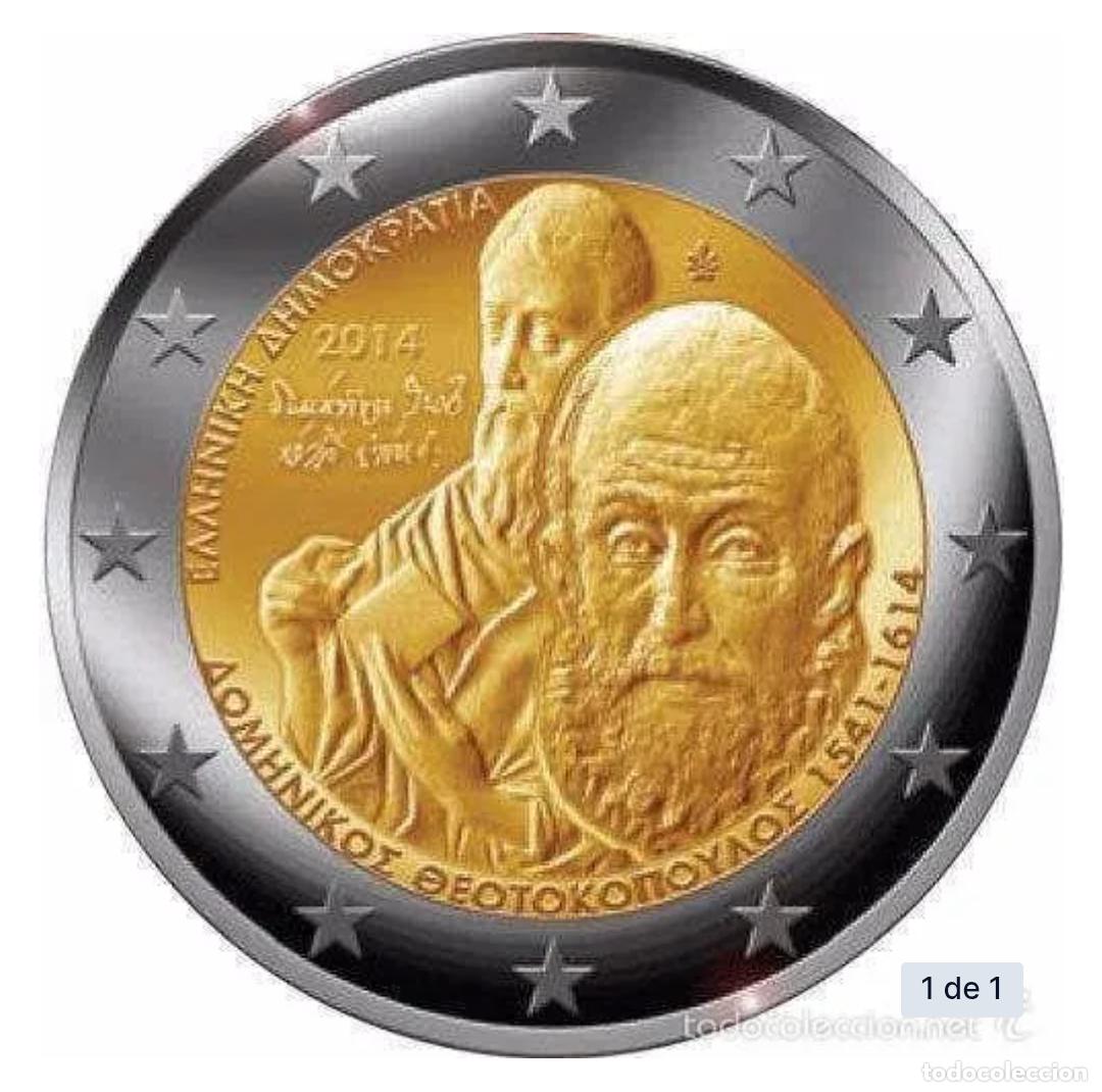 Euros: 2 euros Grecia 2014 Greco - Foto 1