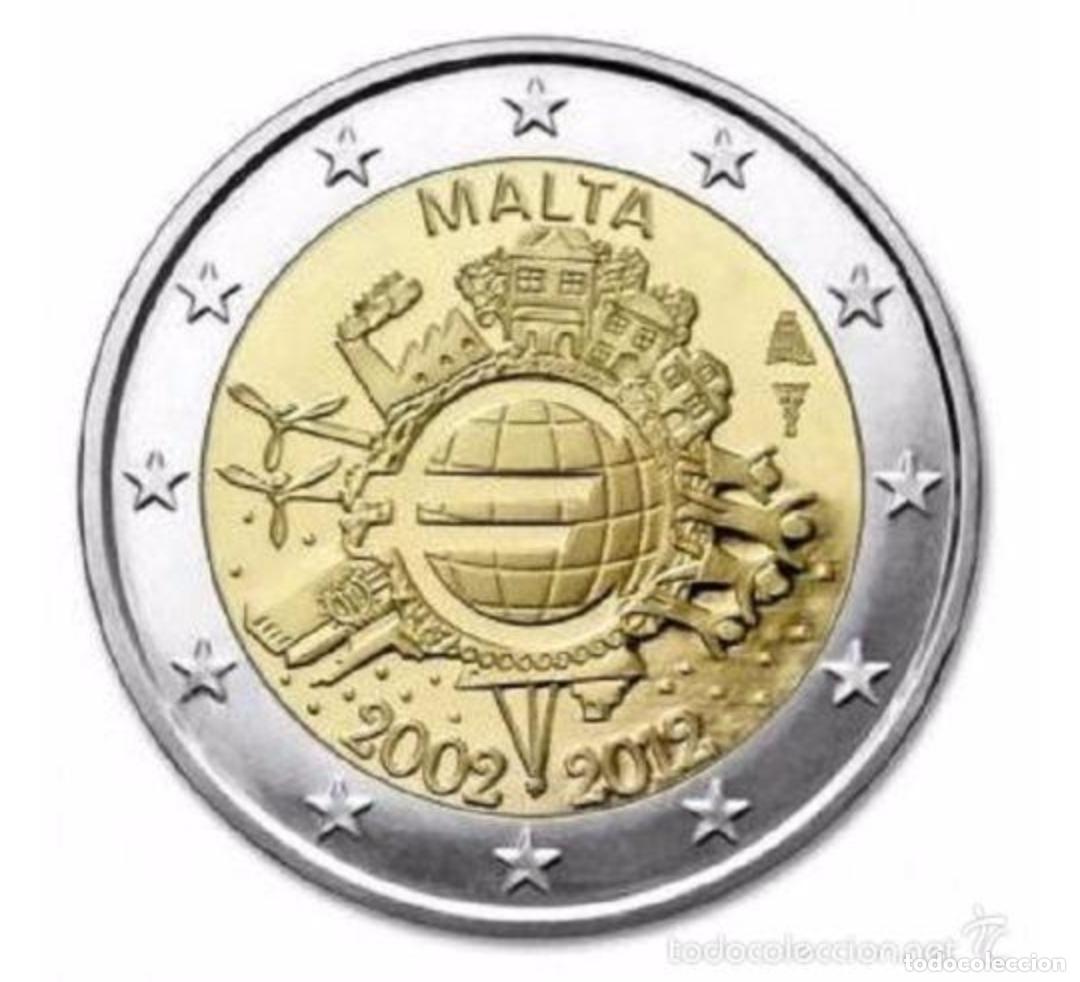 Euros: 2 euros Malta 2012 DAE - Foto 1