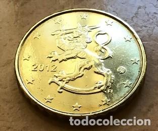 Euros: 10 c&eacute;ntimos de euro de Finlandia. A&ntilde;o 2012