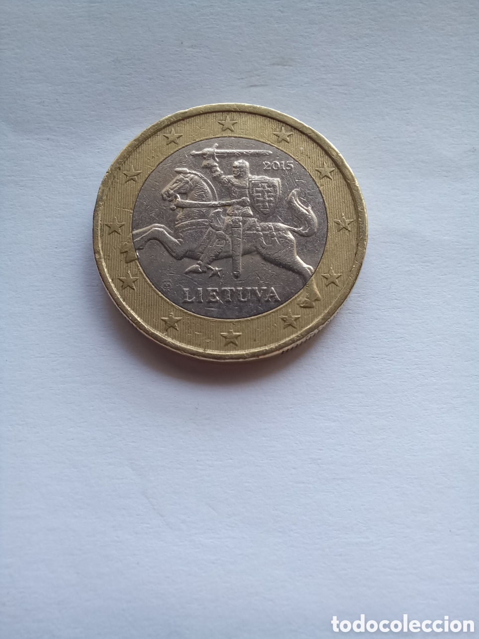 Euros: MONEDA 1 EURO LITUANIA - A&Ntilde;O 2015 - Foto 1