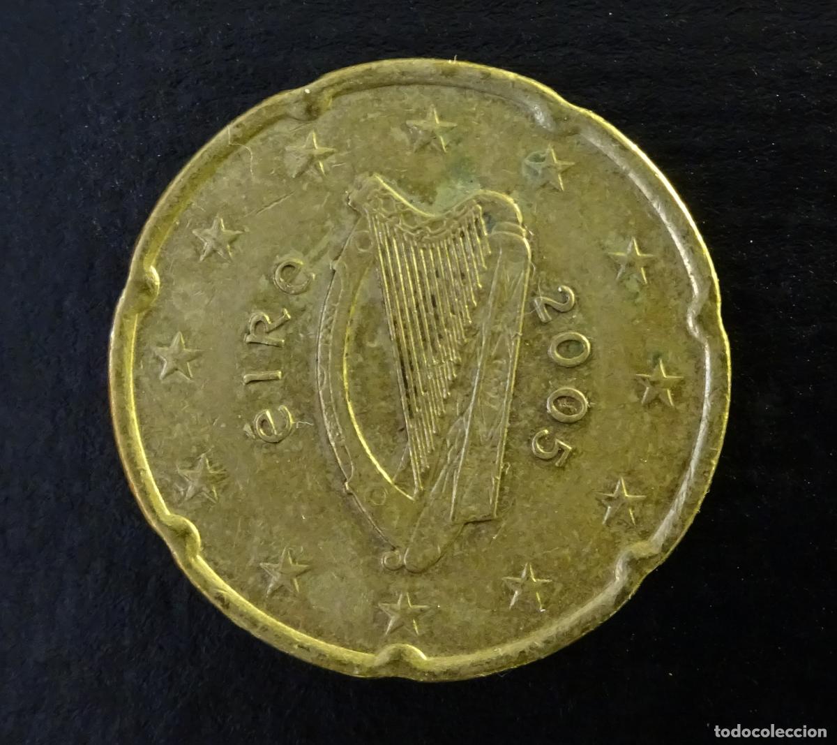 Euros: IRLANDA 20 C&Eacute;NTIMOS DE EURO 2005 - Foto 1