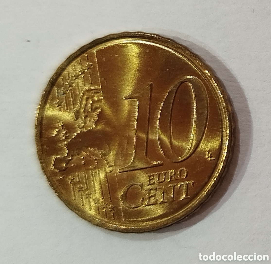 Euros: 10 C&Eacute;NTIMOS PRINCIPADO ANDORRA 2019 - Foto 2