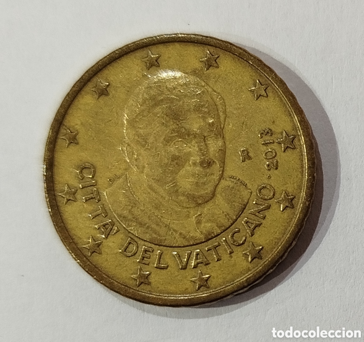 Euros: 50 CENTIMOS 2013 CIUDAD DEL VATICANO - Foto 1