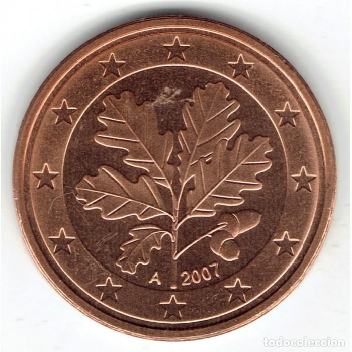Euros: ALEMANIA 2007 2 CENTIMOS A-D-J SIN CIRCULAR - Foto 1