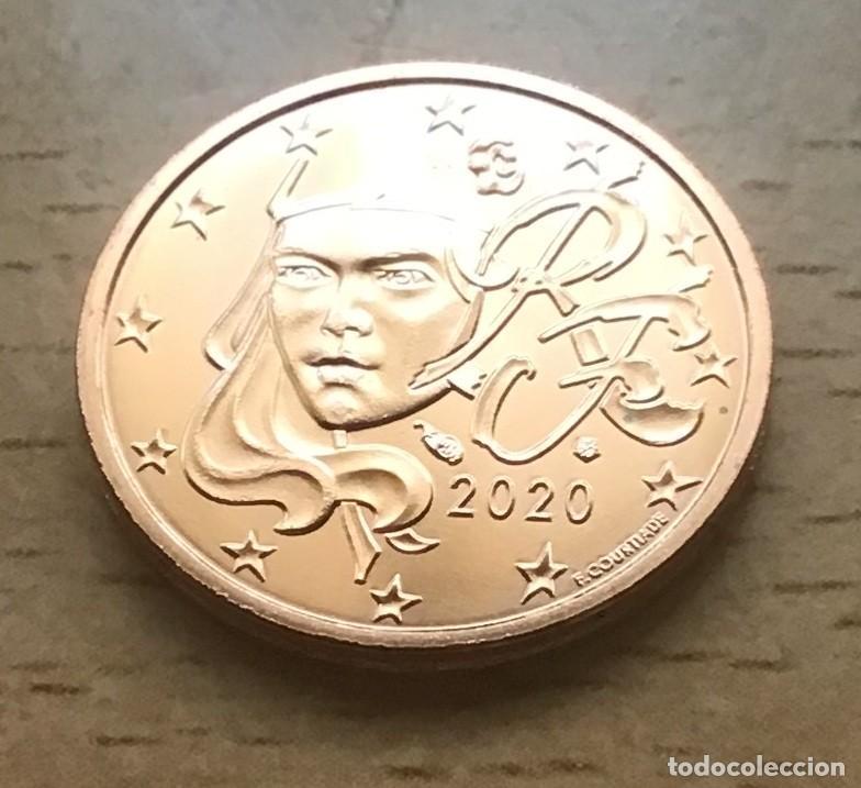 Euros: 2 c&eacute;ntimos de euro de Francia. A&ntilde;o 2020 - Foto 1