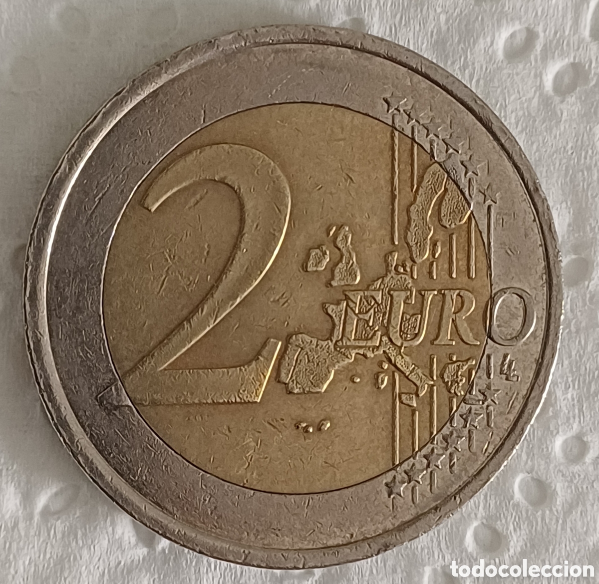 Euros: Moneda 2&euro; Francia 2001 con errores - Foto 5