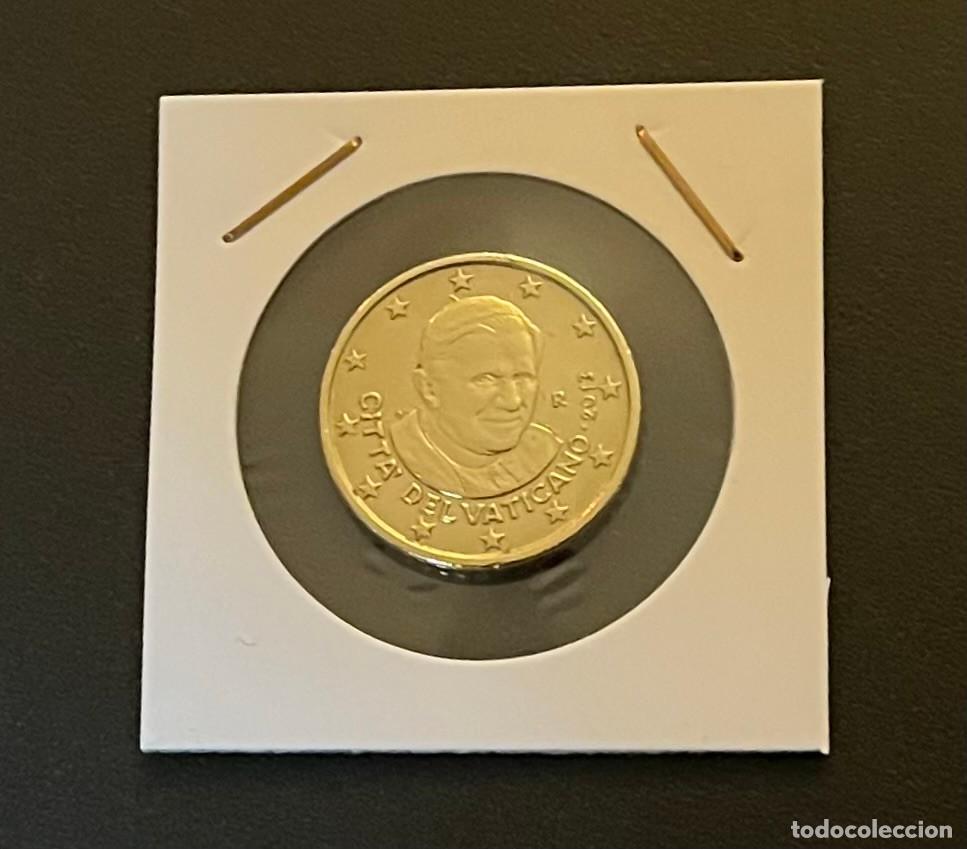 Euros: MONEDA 0,50 C&Eacute;NTIMOS VATICANO 2013 - Foto 1