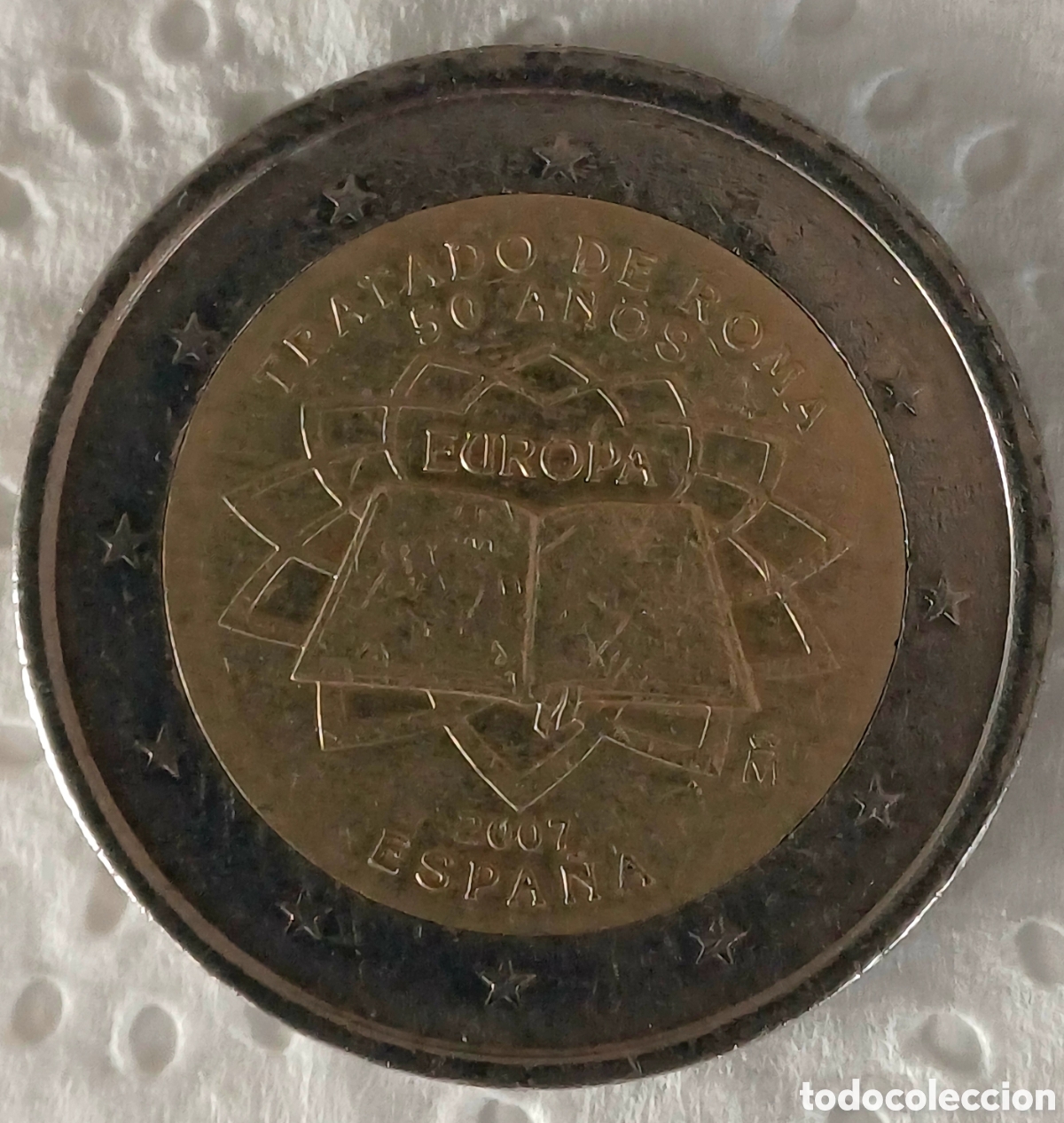 Euros: Moneda de 2&euro; conmemorativa de Espa&ntilde;a - Foto 3
