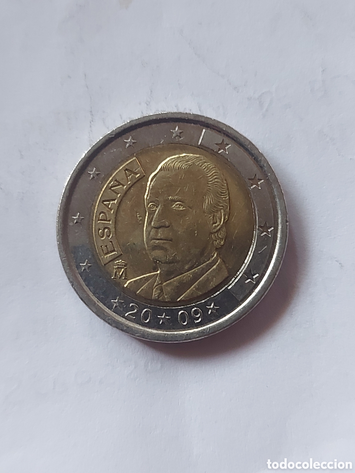 Euros: MONEDA ESPA&Ntilde;A 2 EURO A&Ntilde;O 2009 - Foto 1