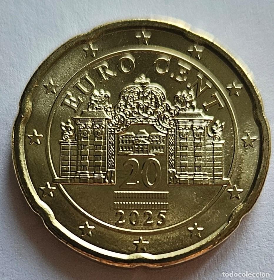 Euros: MONEDA 20 CTS AUSTRIA 2025 - SIN CIRCULAR - Foto 1