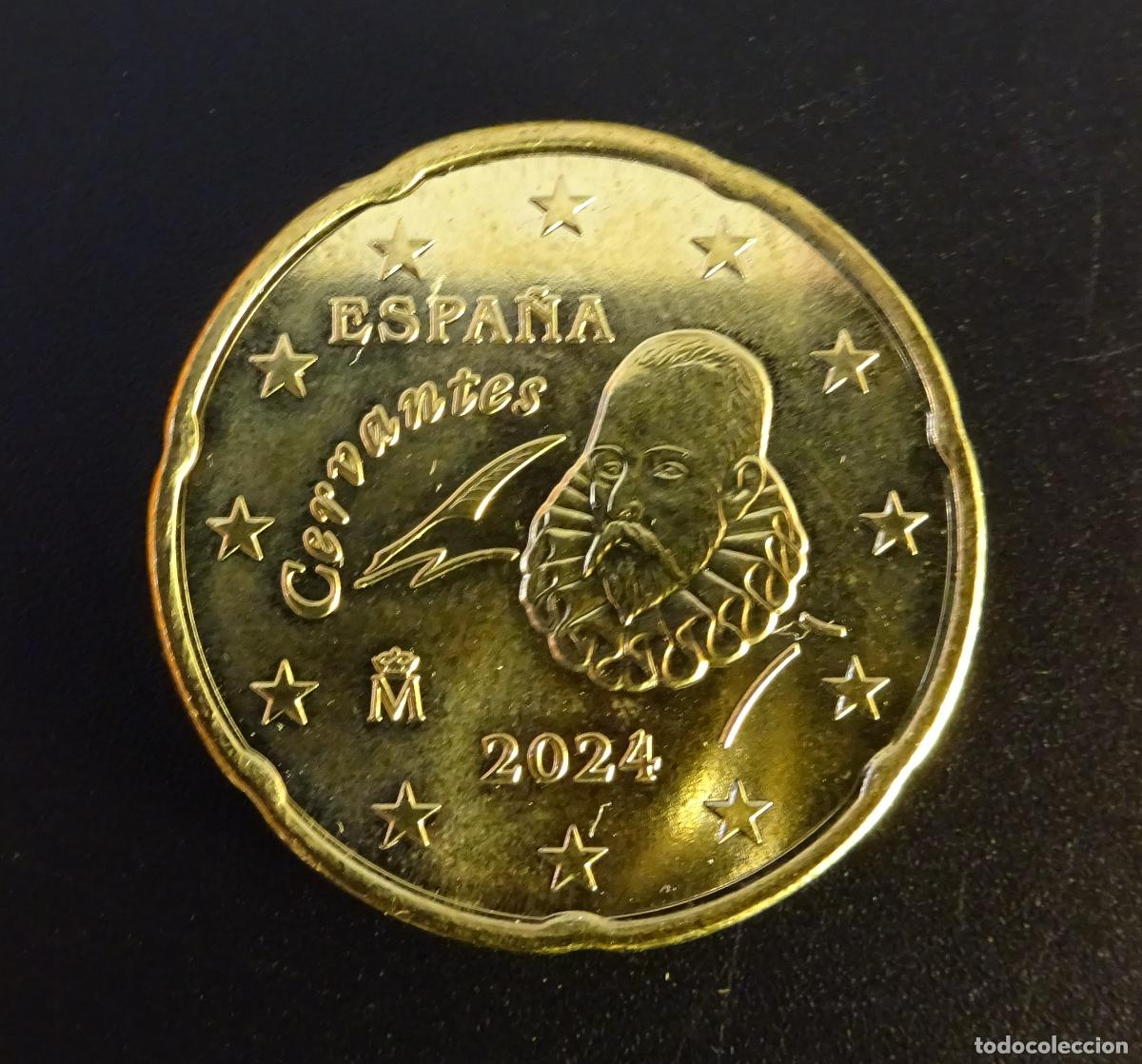 Euros: ESPA&Ntilde;A 20 C&Eacute;NTIMOS DE EURO 2024 - Foto 1