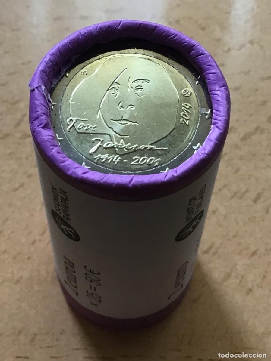 Euros: 2 euros conmemorativos de Finlandia. Nacimiento de Tove Jansson. A&ntilde;o 2014. Sin circular