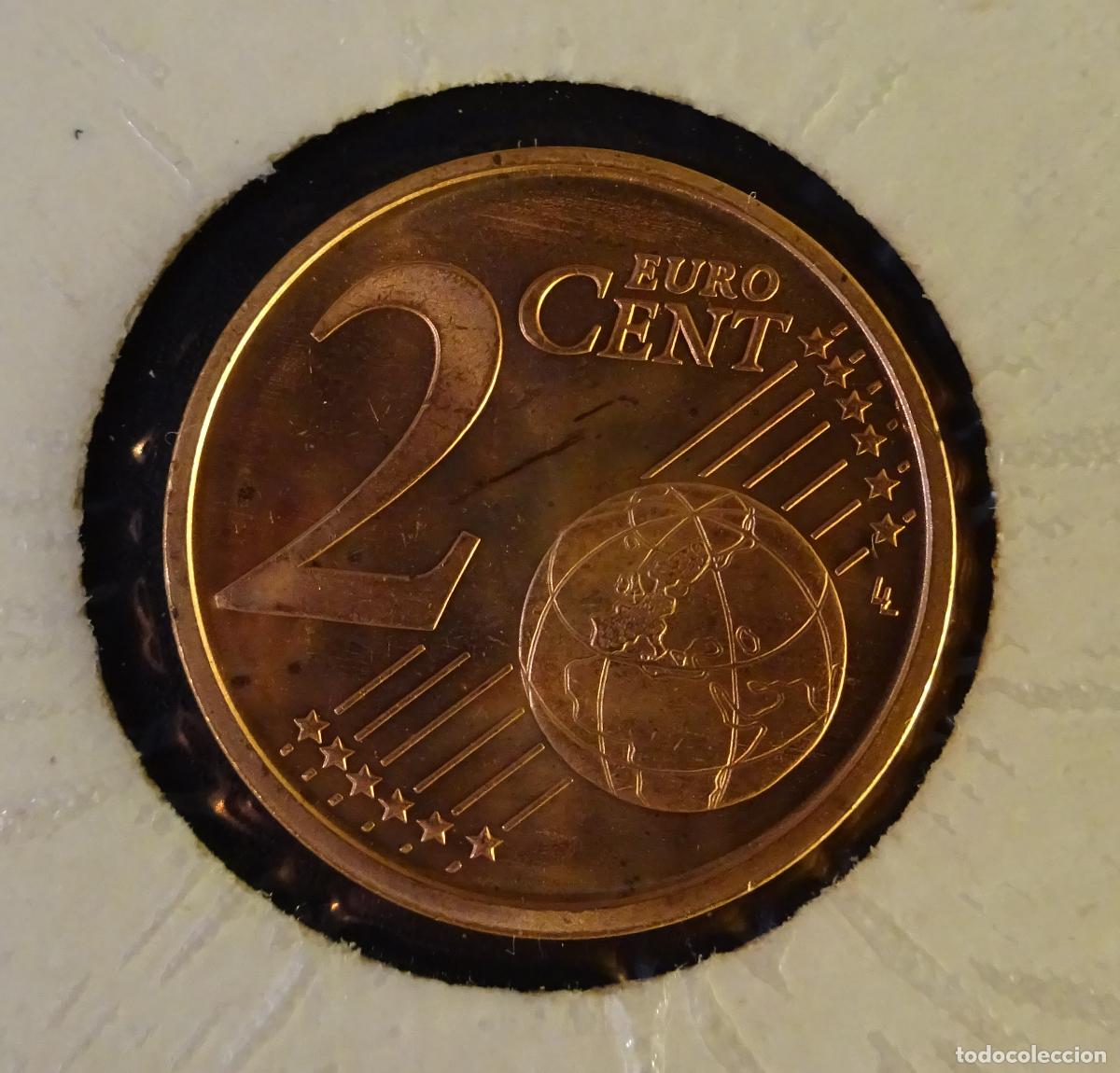 Euros: ESPA&Ntilde;A 2 C&Eacute;NTIMOS DE EURO 2001. SIN CIRCULAR - Foto 2
