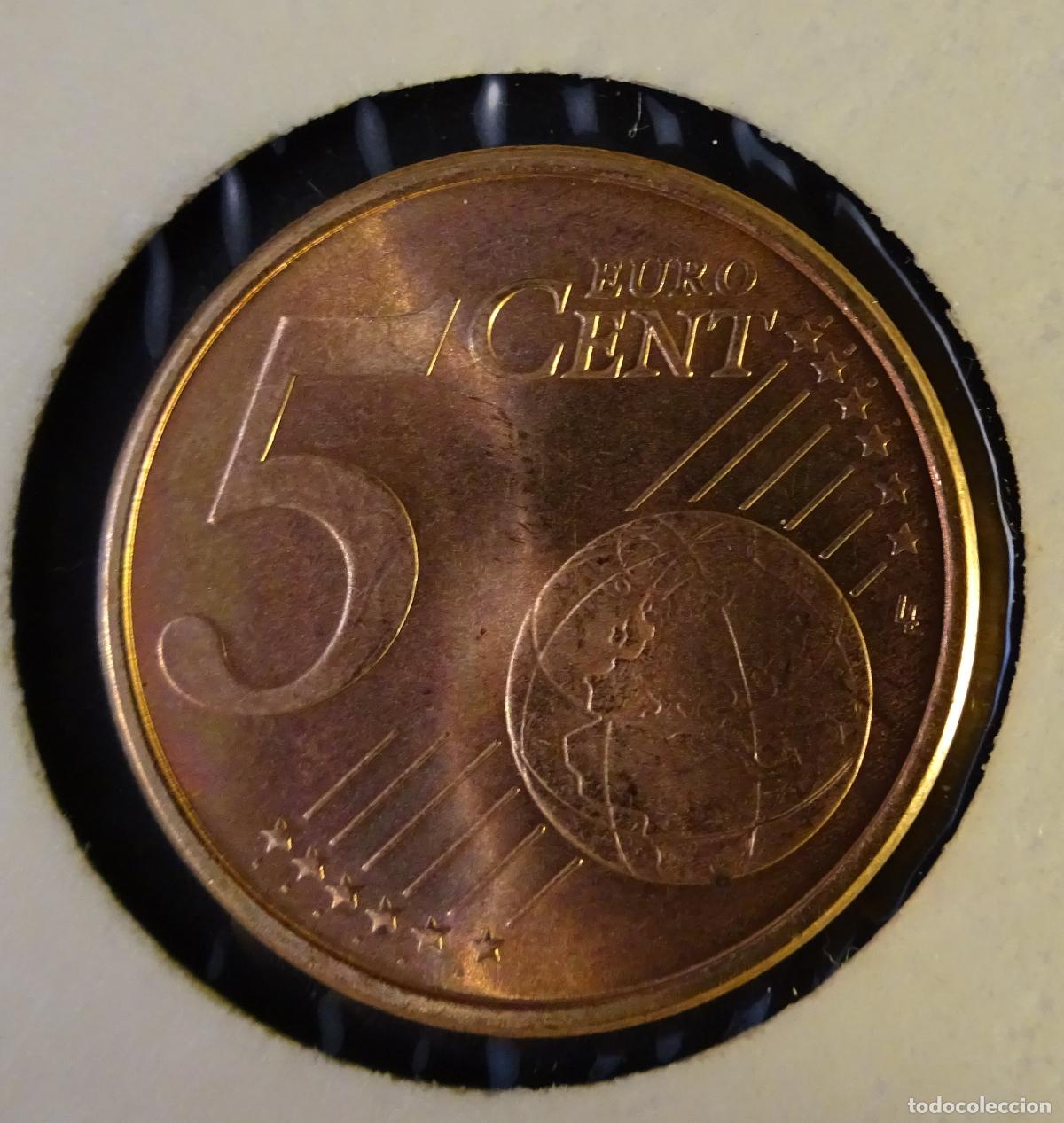 Euros: ESPA&Ntilde;A 5 C&Eacute;NTIMOS DE EURO 2007. SIN CIRCULAR - Foto 2