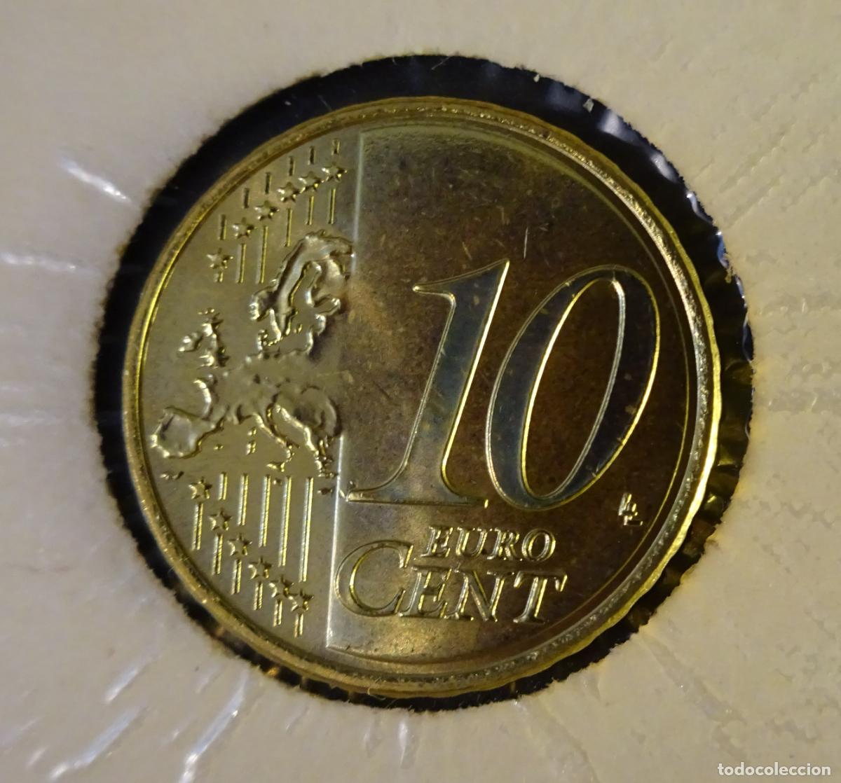 Euros: ESPA&Ntilde;A 10 C&Eacute;NTIMOS DE EURO 2008. SIN CIRCULAR - Foto 2