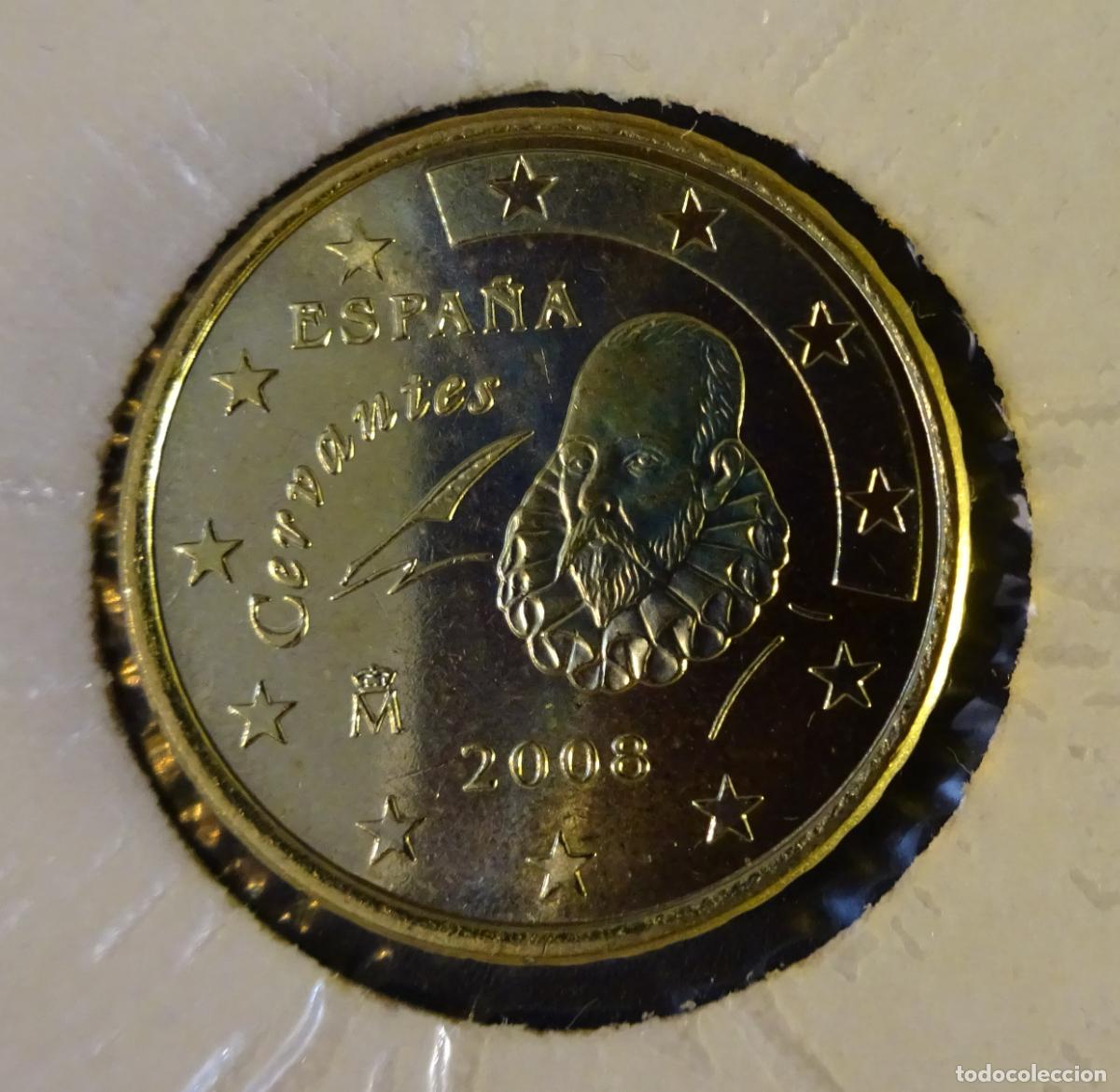 Euros: ESPA&Ntilde;A 10 C&Eacute;NTIMOS DE EURO 2008. SIN CIRCULAR - Foto 1