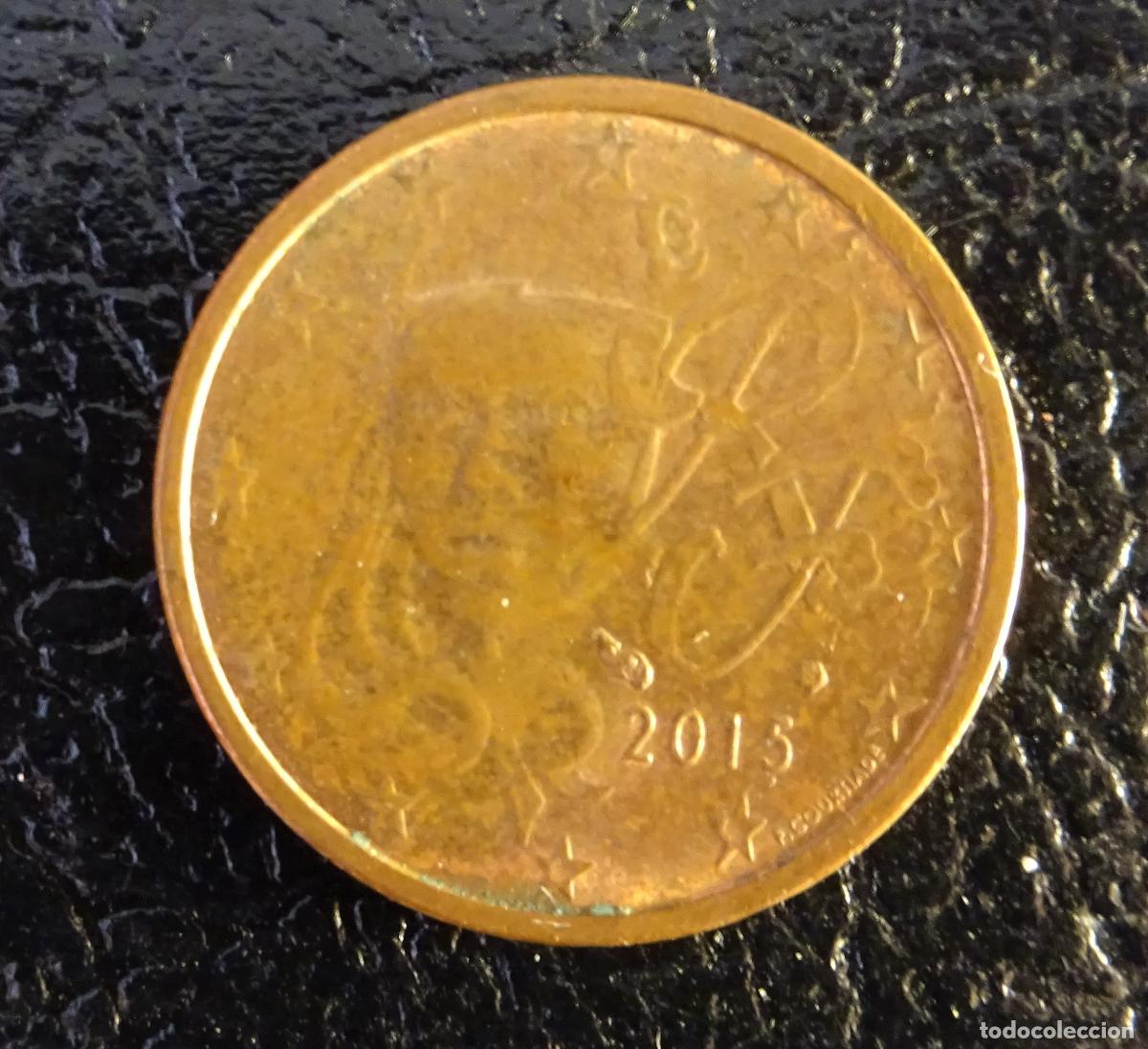 Euros: FRANCIA 2 C&Eacute;NTIMOS DE EURO 2015 - Foto 1
