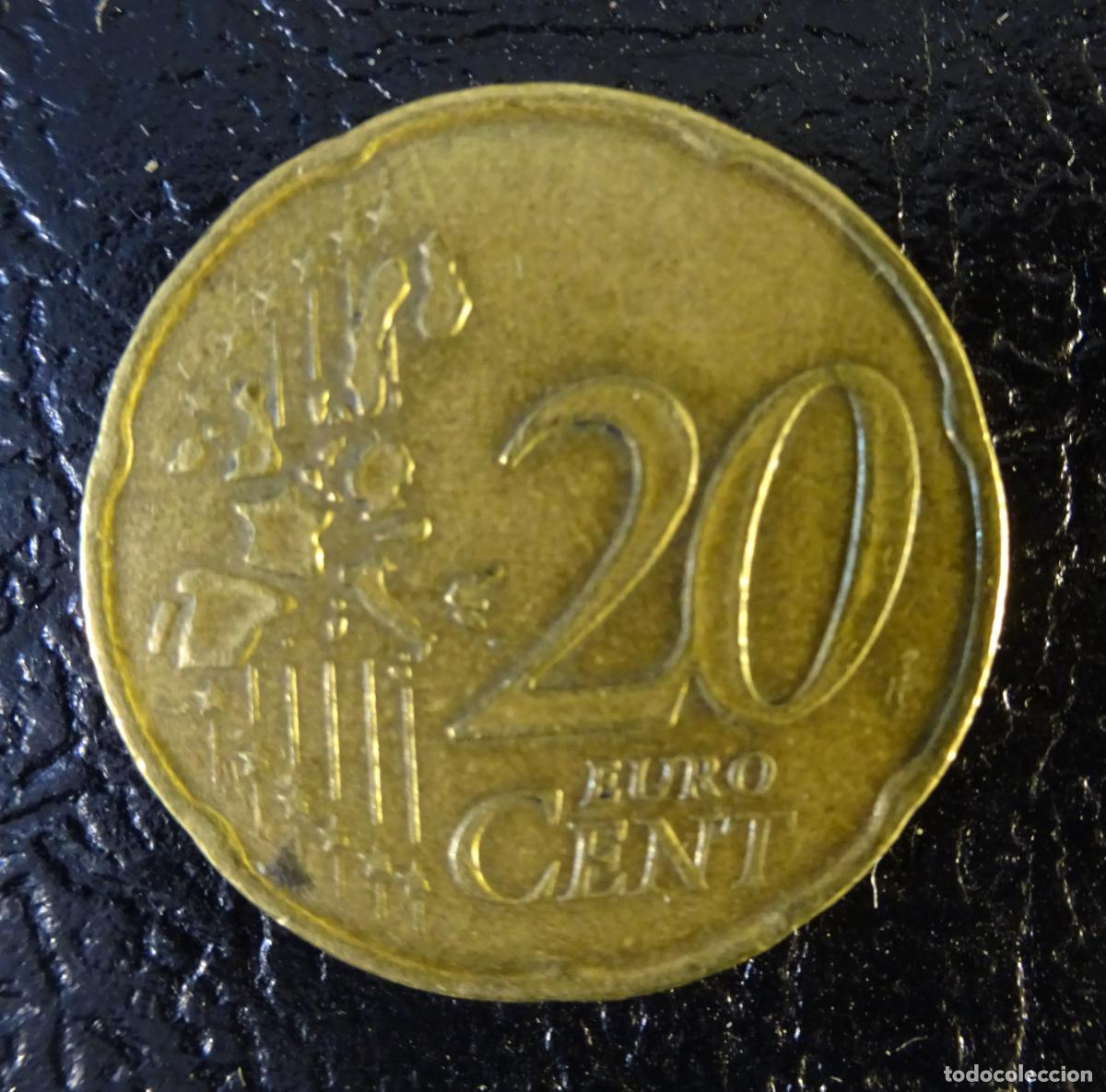 Euros: FRANCIA 20 C&Eacute;NTIMOS DE EURO 1999 - Foto 2