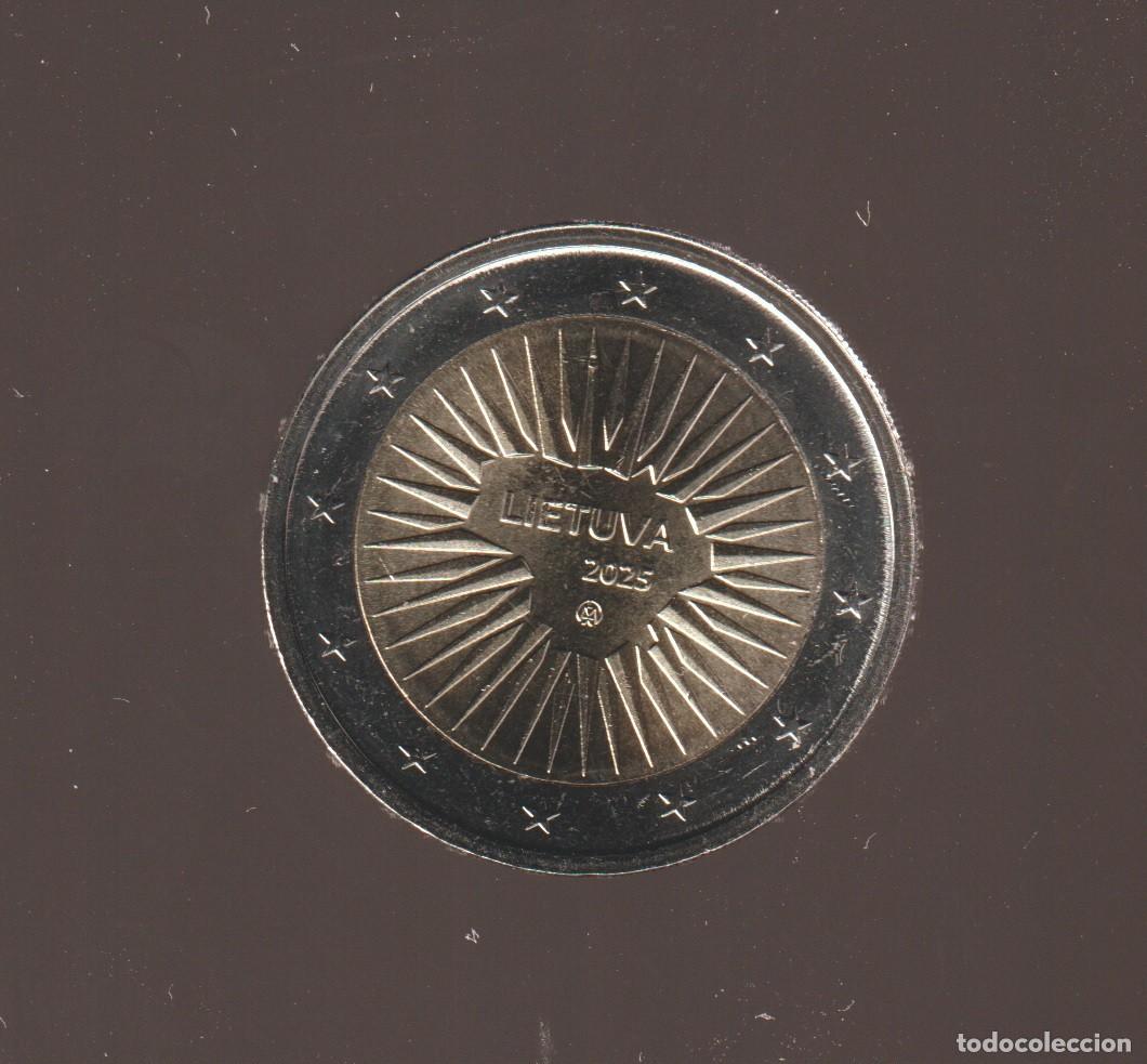 Euros: Lithuania 2025 - Moneda conmorativa 2&euro; sin circular - Foto 1