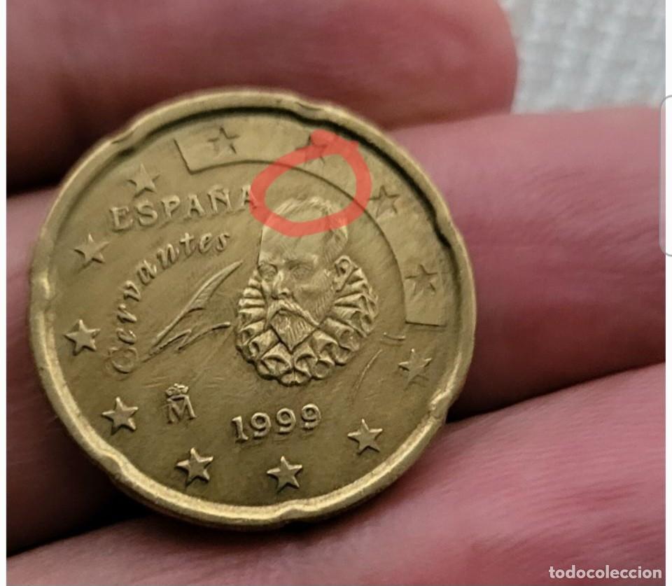 Euros: ERROR 20 cts. CHICHON EN LA CABEZA 1999 - Foto 1