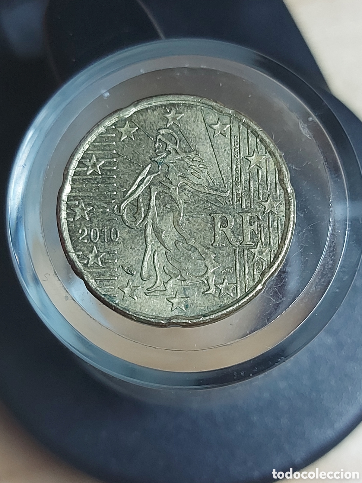 Euros: MONEDA FRANCIA 20 CENTIMO EURO A&Ntilde;O 2010 - Foto 1