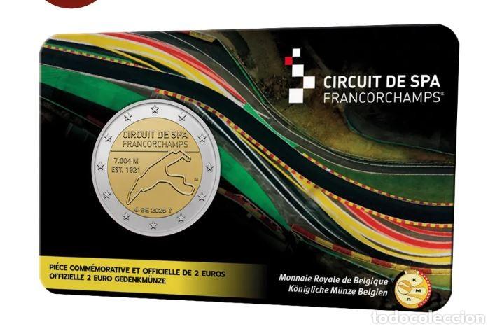 Euros: BELGICA 2 E. 2025 - CIRCUITO SPA - VERSION ALEATORIA - - Foto 1