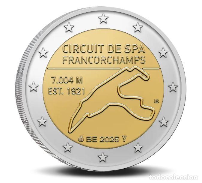 Euros: BELGICA 2 E. 2025 - CIRCUITO SPA - VERSION ALEATORIA - - Foto 3