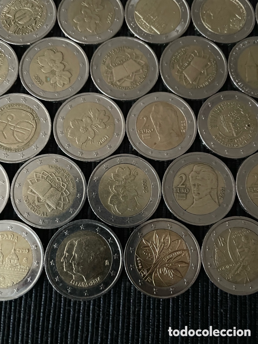 Euros: 48 monedas de 2 euros - Foto 3