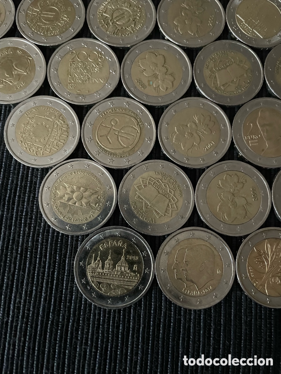 Euros: 48 monedas de 2 euros - Foto 4