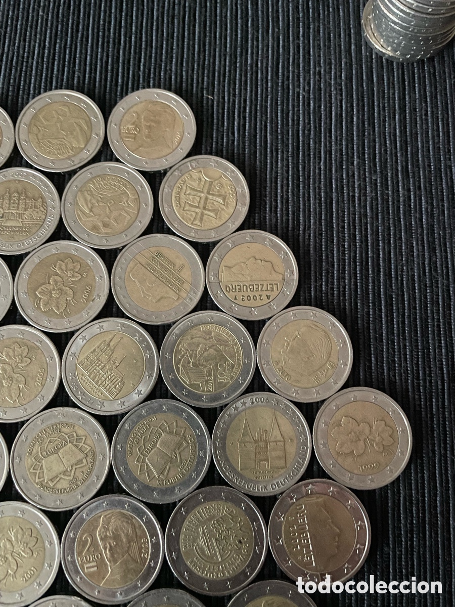 Euros: 48 monedas de 2 euros - Foto 8
