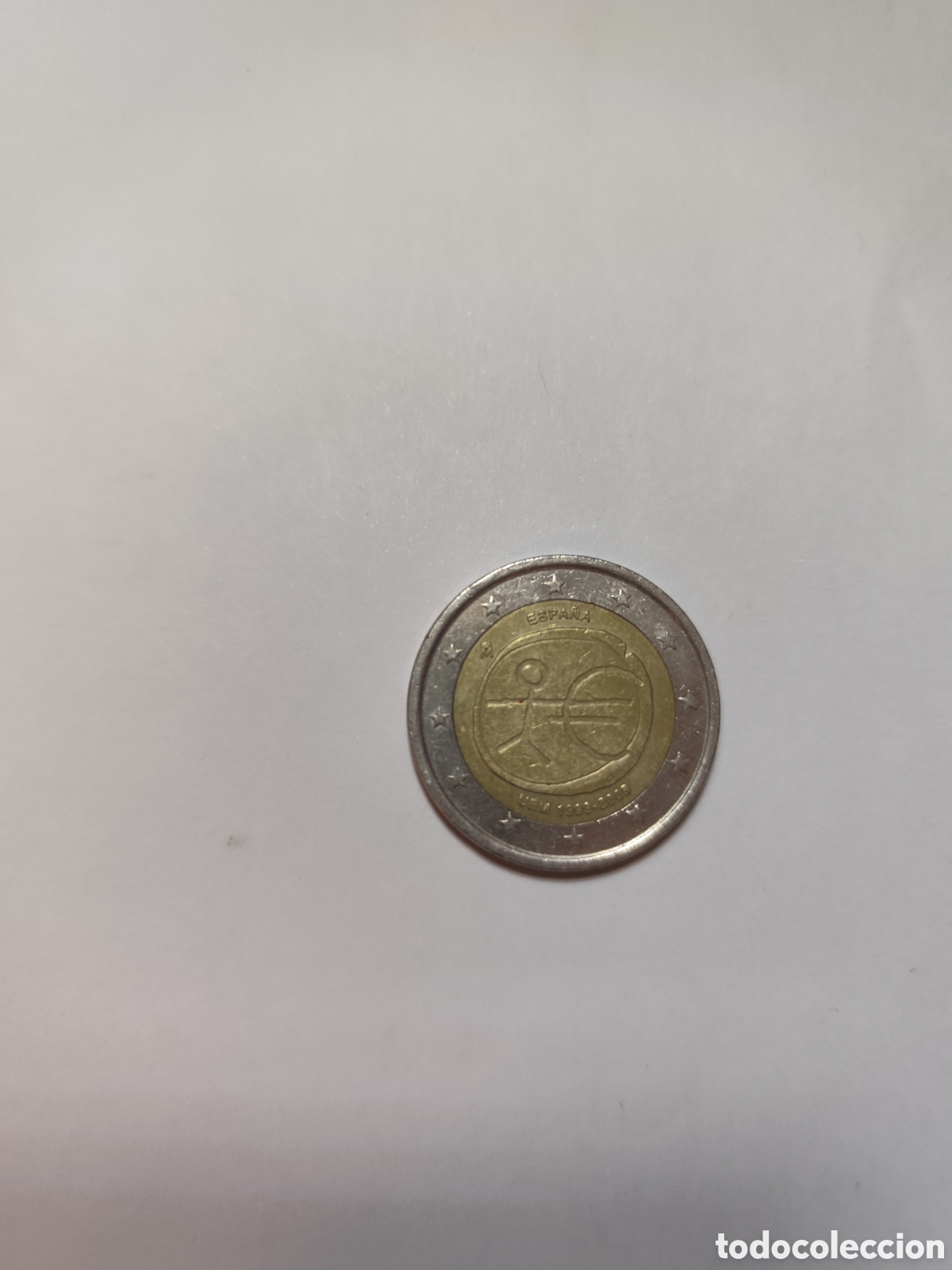 Euros: Moneda de 2&euro; UEM fallos acu&ntilde;aci&oacute;n - Foto 1