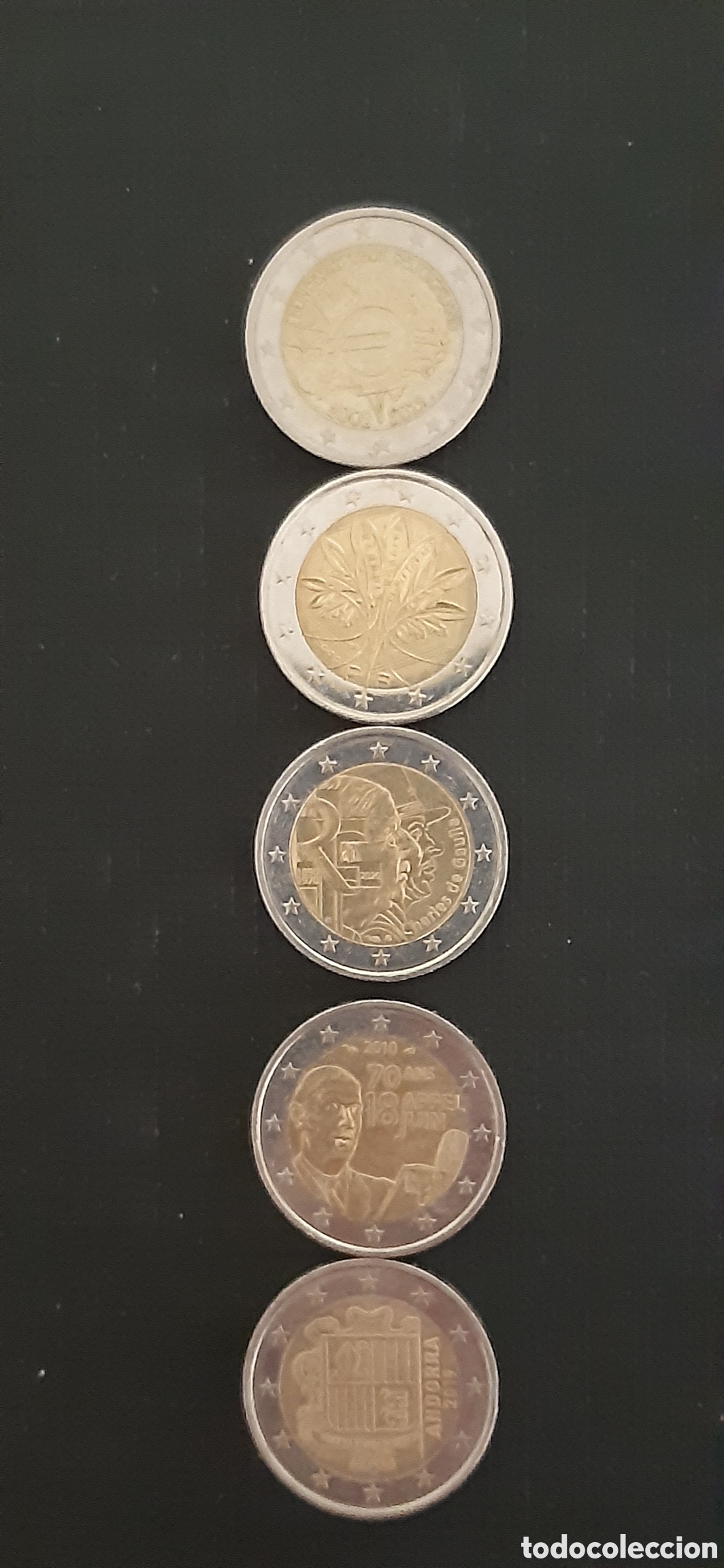 Euros: 5 monedas 2&euro; conmemorativa - Foto 7