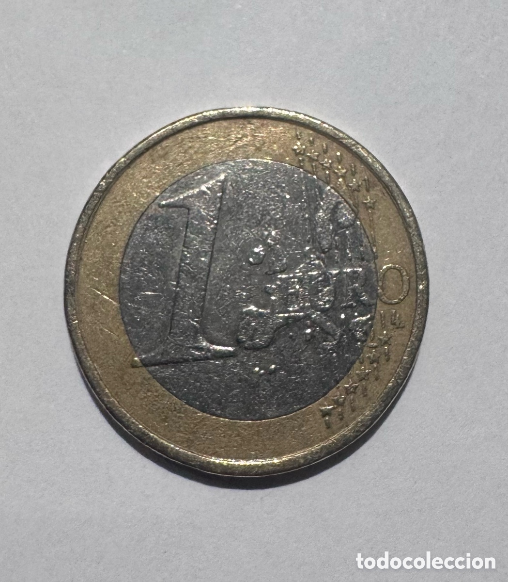 Euros: Moneda 1&euro; Finlandia, 2002 - Foto 2