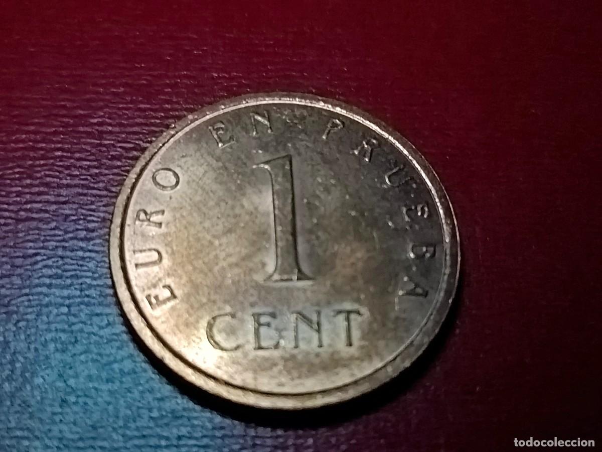 Euros: 1 c&eacute;ntimo de EURO EN PRUEBA (Churriana). - Foto 1