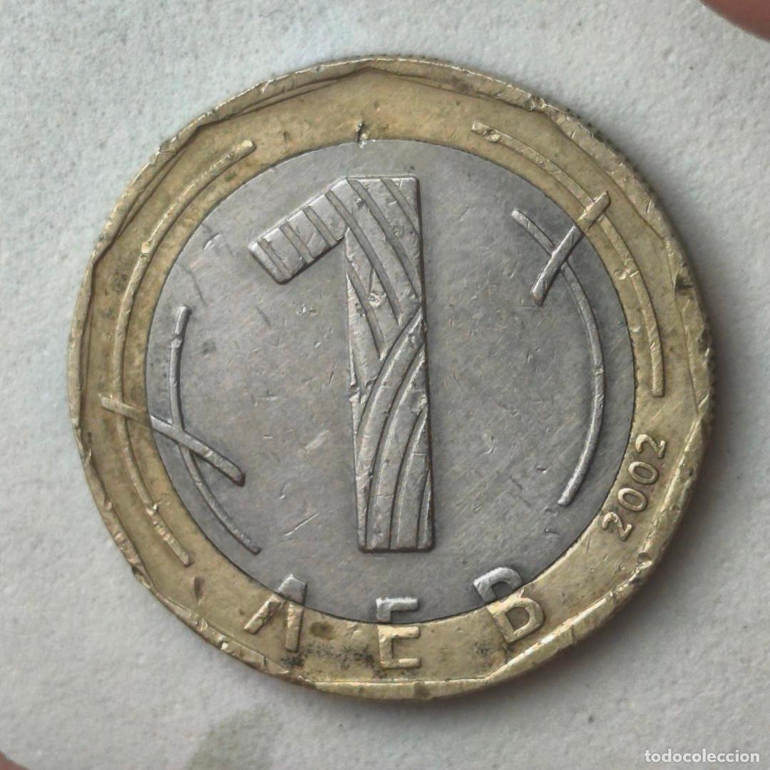 Euros: 10-04133-Bulgaria 1 lev - 2002 - Foto 1