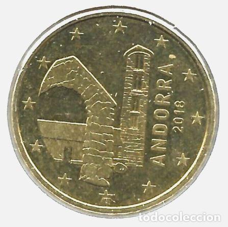 Euros: MONEDA 50 CTS ANDORRA 2018 - SIN CIRCULAR - Foto 1