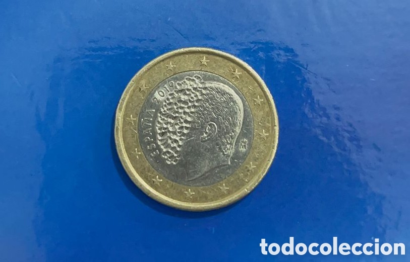 Euros: Moneda Error 1 euro Espa&ntilde;a - Foto 2