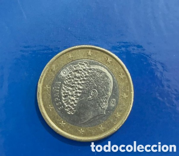 Euros: Moneda Error 1 euro Espa&ntilde;a - Foto 3