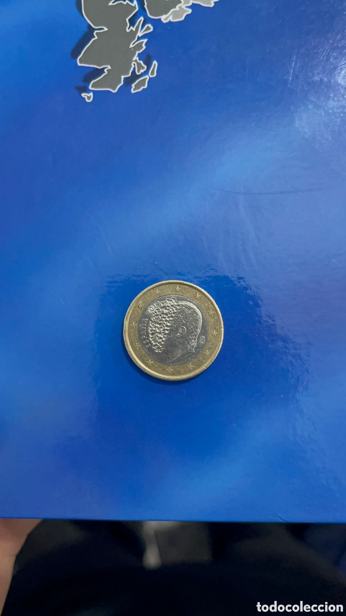 Euros: Moneda Error 1 euro Espa&ntilde;a - Foto 4