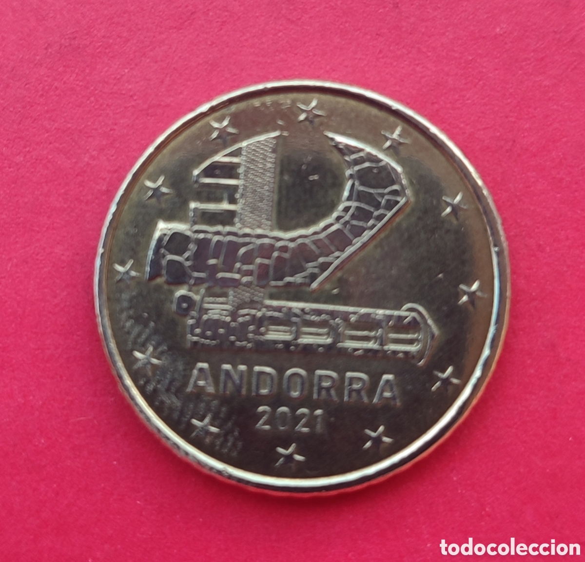 Euros: 50 c&eacute;ntimos andorra 2021 - Foto 1