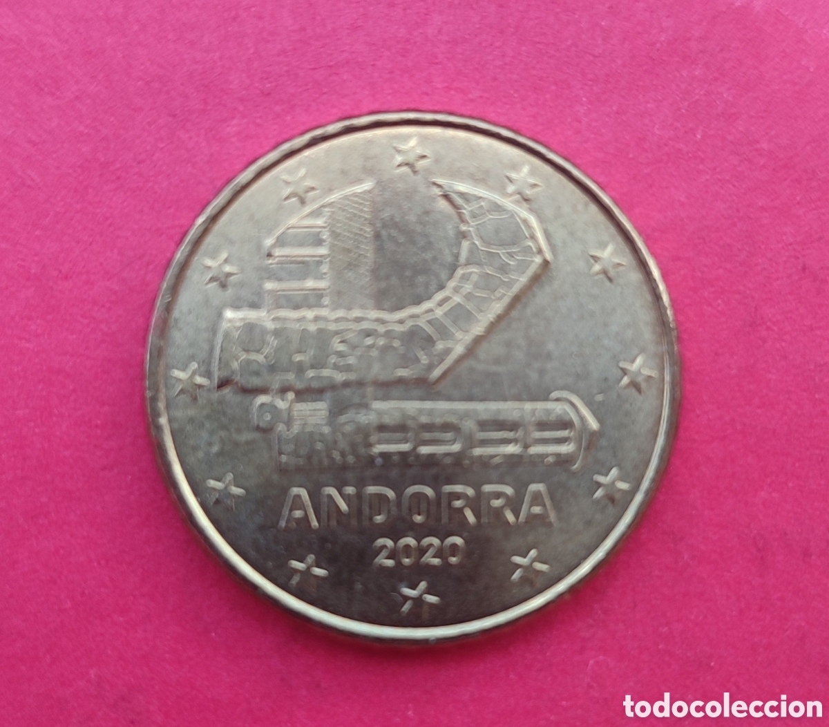 Euros: 50 centimos Andorra 2020 - Foto 1