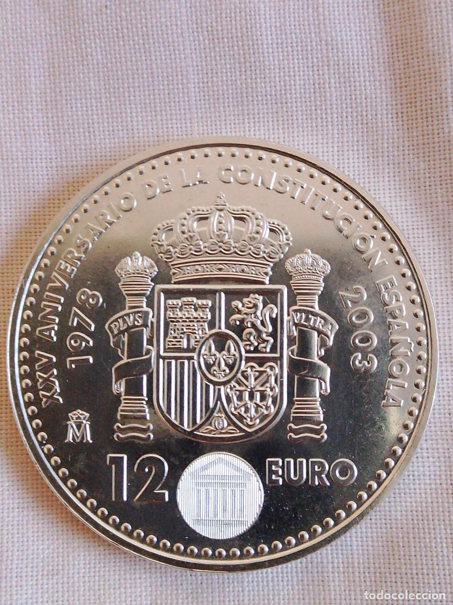 Euros: Moneda 12 euro Espa&ntilde;a 2003 - Foto 1