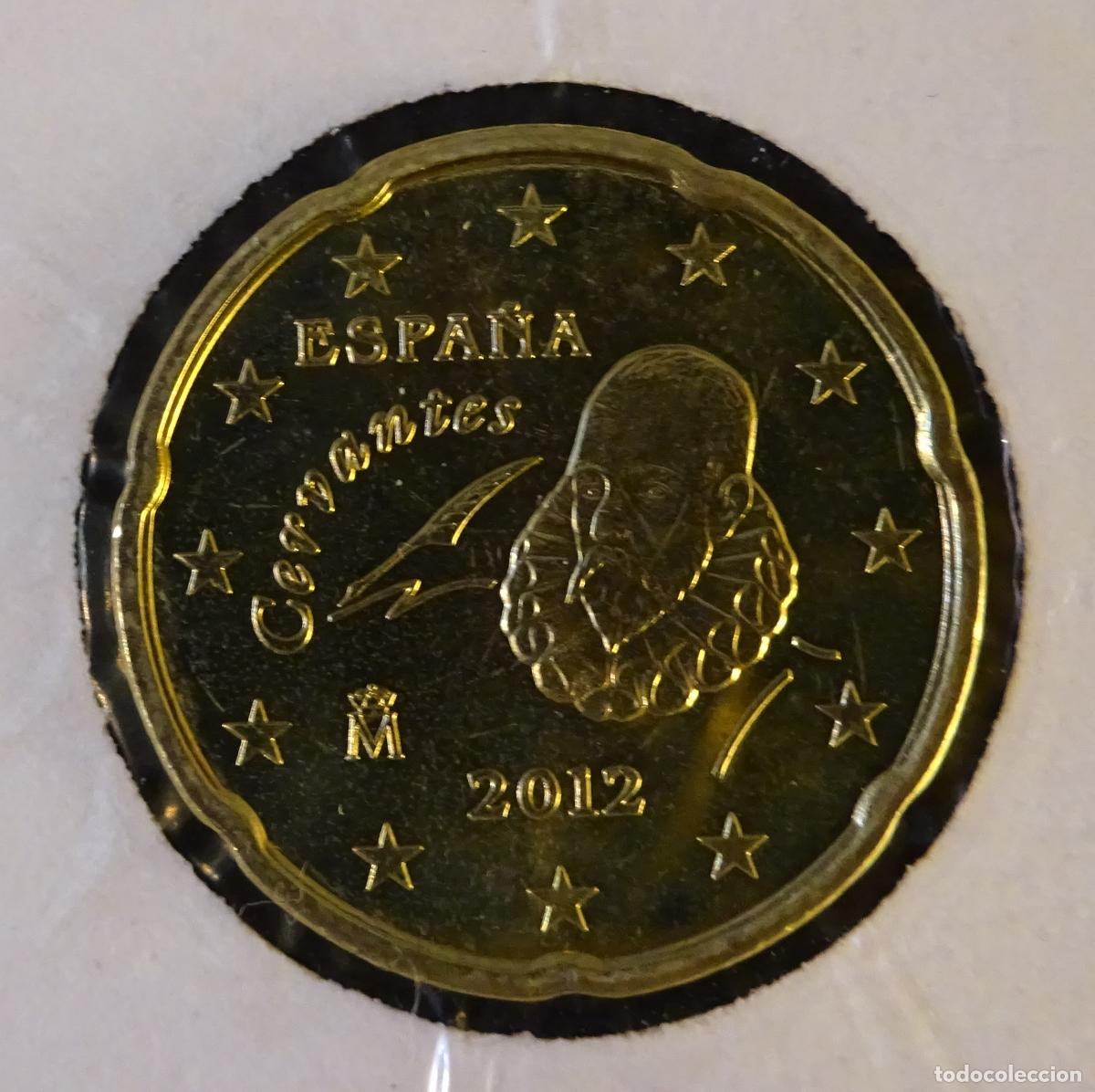 Euros: ESPA&Ntilde;A 20 C&Eacute;NTIMOS DE EURO 2012 SIN CIRCULAR - Foto 1